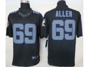 Nike NFL Minnesota Vikings #69 Jared Allen black Jerseys[Impact Limited]