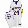 kids Los Angeles Lakers #24 Kobe Bryant white