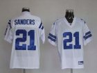 nfl indianapolis colts #21 sanders white