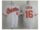 mlb jerseys baltimore orioles #16 chen white