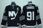 New York Islanders #91 John Tavares Black Alternate Stitched NHL Jersey