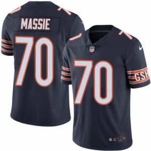 Mens Nike Chicago Bears #70 Bobby Massie Limited Navy Blue Rush NFL Jersey