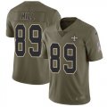 Nike Saints #89 Josh Hill Olive Salute To Service Limited Jersey