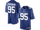 Mens Nike New York Giants #95 Dalvin Tomlinson Limited Royal Blue Team Color NFL Jersey