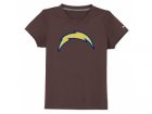 nike san diego chargers sideline legend authentic logo youth T-Shirt brown