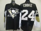 Pittsburgh Penguins #24 Cooke Black