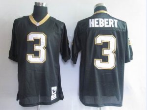 nfl new orleans saints #3 hebert black