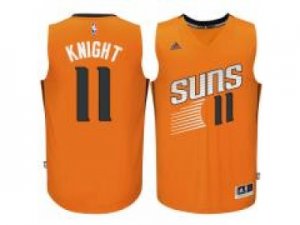 Mens Phoenix Suns #11 Brandon Knight adidas Orange Swingman Alternate Jersey