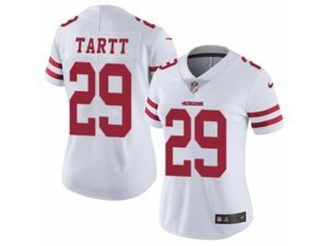 Women Nike San Francisco 49ers #29 Jaquiski Tartt Vapor Untouchable Limited White NFL Jersey