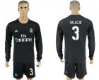 2017-18 Real Madrid 3 VALLEJO Away Soccer Jersey