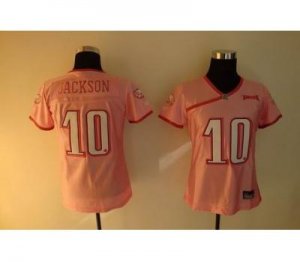 philadelphia eagles #10 jackson womens pink