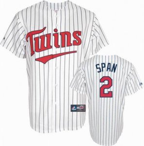 kids Minnesota Twins #2 Denard Span white[2010]