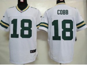 Nike NFL green bay packers #18 cobb white Elite jerseys