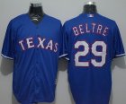 Texas Rangers #29 Adrian Beltre Blue New Cool Base Stitched Baseball Jersey