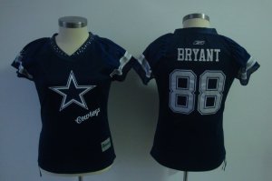 2011 Women\'s Field Flirt Fashion nfl dallas cowboys #88 bryant blue