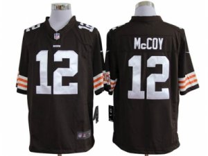 Nike NFL cleveland browns #12 colt mccoy brown Game Jerseys