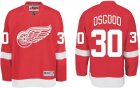 nhl deroit red wings #30 osgood red