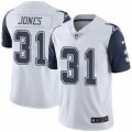 Youth Nike Dallas Cowboys #31 Byron Jones Limited White Rush NFL Jersey