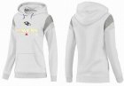 Women Baltimore Ravens Logo Pullover Hoodie-002