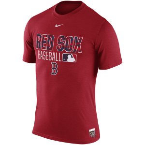 MLB Men\'s Boston Red Sox Nike 2016 AC Legend Issu T-Shirt - Red