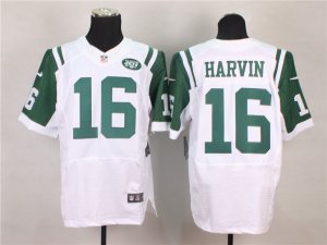 Nike New York Jets #16 harvin white Jerseys(Elite)