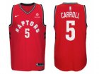 Nike NBA Toronto Raptors #5 DeMarre Carroll Jersey 2017-18 New Season Red Jersey