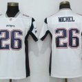 Nike Patriots #26 Sony Michel White Women Vapor Untouchable Limited Jersey