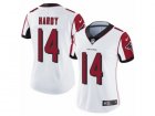 Women Nike Atlanta Falcons #14 Justin Hardy Vapor Untouchable Limited White NFL Jersey