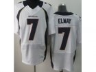 Nike NFL Denver Broncos #7 John Elway white Jerseys[Elite]