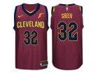 Nike NBA Cleveland Cavaliers #32 Jeff Green Jersey 2017-18 New Season Wine Red Jersey