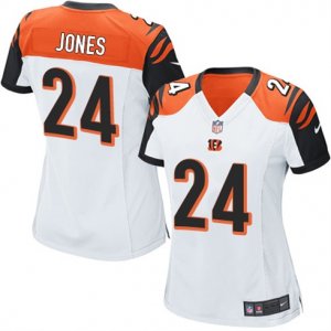 Womens Nike Cincinnati Bengals #24 Adam Jones White Alternate NFL Jersey