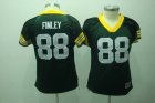 Women Green Bay Packers #88 finley green