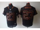 Nike NFL Chicago Bears #23 Devin Hester Black Jerseys[Elite lights out]