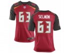 Mens Nike Tampa Bay Buccaneers #63 Lee Roy Selmon Elite Red Team Color NFL Jersey