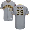 Men's Majestic Pittsburgh Pirates #39 Dave Parker Grey Flexbase Authentic Collection MLB Jersey