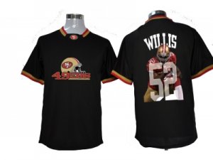 Nike NFL San Francisco 49ers #52 Patrick Willis black jerseys[all-star fashion]
