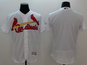 St.Louis Cardinals Blank White Flexbase Authentic Collection Stitched MLB Jersey