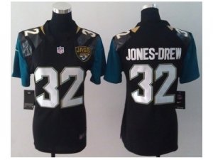 Nike Women Jacksonville Jaguars #32 Maurice Jones-Drew Black Jerseys(NEW)