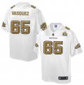 Nike Denver Broncos #65 Louis Vasquez White Men NFL Pro Line Super Bowl 50 Fashion Game Jersey