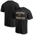 Mens Vegas Golden Knights Fanatics Branded Black Victory Arch T-Shirt