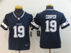 Nike Cowboys #19 Amari Cooper Navy Youth Vapor Untouchable Limited Jersey