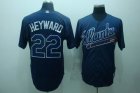 mlb atlanta braves #22 heyward blue[cool base]