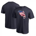 Jacksonville Jaguars Navy NFL Pro Line by Fanatics Branded Banner State T-Shirt