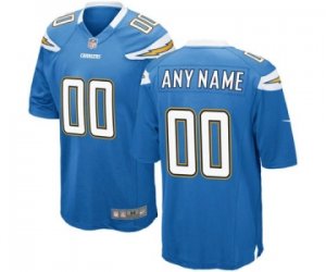 Men\'s San Diego Chargers Nike Lt.Blue Custom Game Jersey