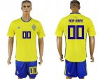 Swedon Home 2018 FIFA World Cup Mens Customized Jersey