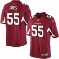 Mens Nike Arizona Cardinals #55 Chandler Jones Limited Red Team Color NFL Jersey