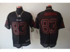 Nike NFL Tampa Bay Buccaneers #83 Vincent Jackson Black Jerseys[Lights Out Elite]