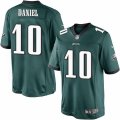 Mens Nike Philadelphia Eagles #10 Chase Daniel Limited Midnight Green Team Color NFL Jersey