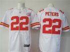 Nike Kansas City Chief #22 Marcus Peters white jerseys(Elite)