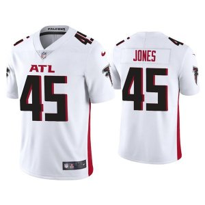 Mens Atlanta Falcons #45 Deion Jones White New Vapor Untouchable